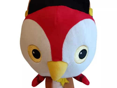 Disney Sheriff Callie's Wild West Deputy Peck plüssfigura 32 cm - jó állapotú (G4)