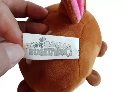 Rainbow-Elch Zooballas szarvas plüssfigura 17 cm - újszerű (G3)