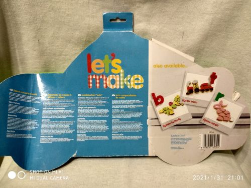 Új Puzzle autó szilikon sütőforma (B5)