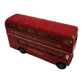   London City Sightseeing emeletes londoni busz – 12 cm, használt állapotban (H6)