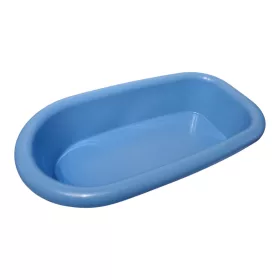 Kék kád játékbabáknak, 39 cm - használt (E2) 