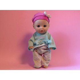 Élethű baba, 25 cm – használt, jó állapotban (G2) 