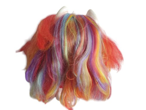 Poopsie unikornis figura – szivárványszín hajjal, használt, újszerű állapotban (25 cm) (D3)