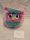 Flo's Toys csillogó szemű bagoly plüss – rózsaszín (B2)