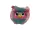 Flo's Toys csillogó szemű rózsaszín bagoly plüssjáték 12 cm – használt, újszerű (A6)