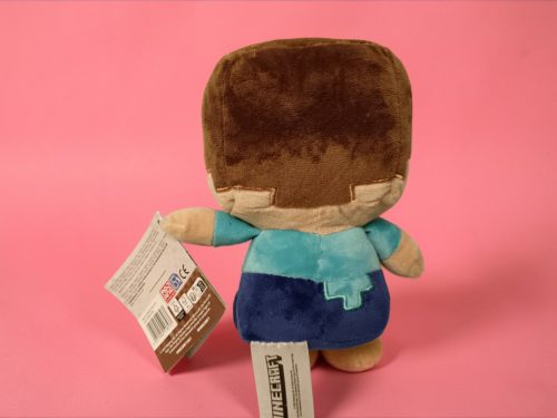 Minecraft Steve plüssfigura, 20 cm – újszerű állapotban (C7)