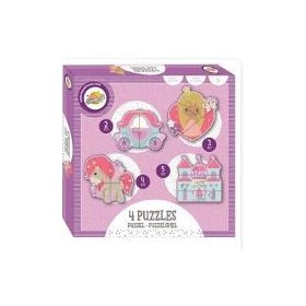 Hercegnős forma puzzle szett – ÚJ (a2)