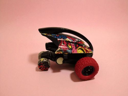 Comansi Graffiti piros kaszkadőr autó – használt, újszerű állapotban (10 cm) (G2) 