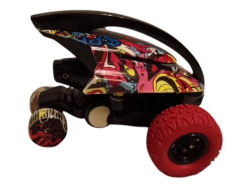 Comansi Graffiti piros kaszkadőr autó 10 cm – újszerű (G2) 