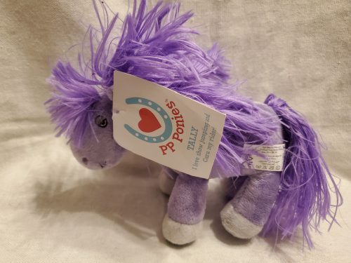 Használt Plüss poni - cimkés (e3)