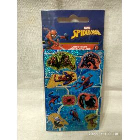 Pókember hologramos matrica szett, új (d4)