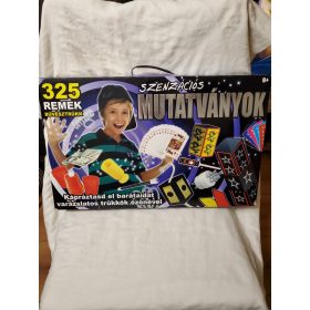   325 remek bűvésztrükk játék szenzációs mutatványok bűvészdoboz (sz)
