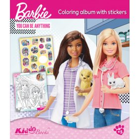 ÚJ Barbie matricás színező - Kiddo