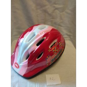   Star Sport virágmintás gyerek bukósisak – újszerű, 52–55 cm (B4)