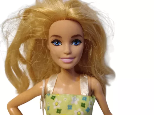 Mattel Barbie Édes Gyümölcsöskert – Farm játékszett istállóval, állatokkal és Chelsea lovas pónival - újszerű állapotú (B7)