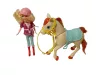 Mattel Barbie Édes Gyümölcsöskert – Farm játékszett istállóval, állatokkal és Chelsea lovas pónival - újszerű állapotú (B7)