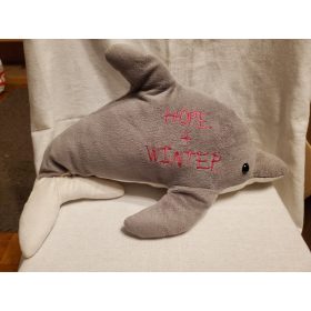 Használt Plüss delfin (b2)