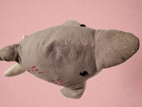 Plüss delfin – használt, jó állapotban (50 cm) (A2)