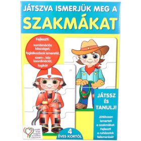   ÚJ Játszva megismerjük a szakmákat Készségfejlesztő Játék