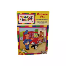   Retro Postás Pat filcjáték - dobozsérült, újszerű (A1)