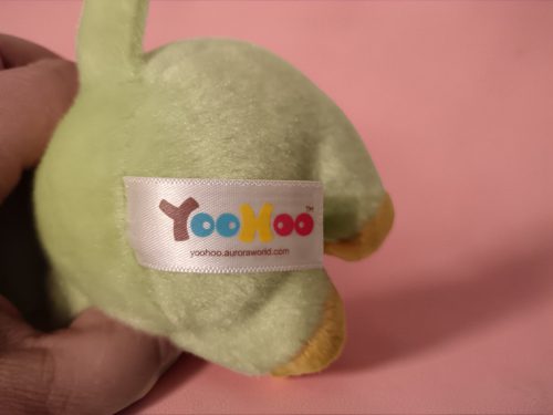 Aurora YooHoo plüss víziló – kb. 14 cm  - újszerű (C7)