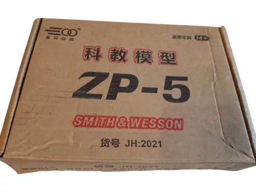 ZP-5 Smith & Wesson típusú szivacslövő játékrevolver - új (D3)