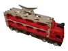 Piros autószállító kamion 45 cm – használt, újszerű (4)