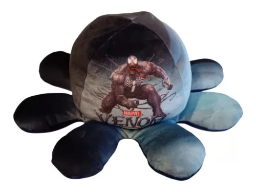 Pókember–Venom kifordítható polip plüssfigura 23 cm – újszerű (E2)