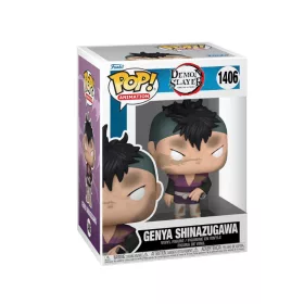   Funko Pop! Animation Demon Slayer Genya Shinazugawa vinyl figura #1406 – dobozos, új (H2)