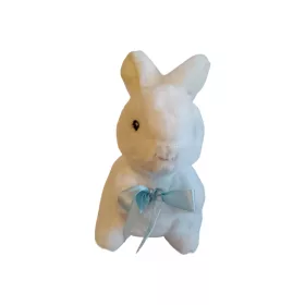 Fehér nyuszi plüssfigura 23 cm - újszerű (C6)