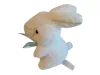 Fehér nyuszi plüssfigura 23 cm - újszerű (C6)