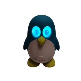   Lexibook Marbo interaktív pingvin – angol nyelvű, beszélő, világító szemű tanulójáték – használt, jó állapotban (a3)