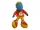 Szezám utca kék rongybaba figura, 20 cm – jó állapotú (B3)