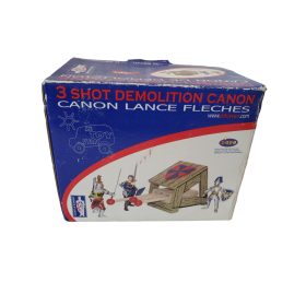   Le Toy Van fa ágyú 3 lövedékkel – új, dobozsérült (3 Shot Demolition Canon) (A3)