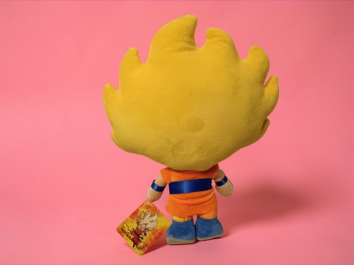 Dragon Ball Z Super Saiyan Goku plüss, 35 cm – újszerű állapotban (C7)
