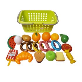   Használt Műanyag élelmiszerek kosárban – jó állapotú (a6)