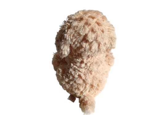 Kutya virággal plüssfigura – 25 cm, újszerű (D7)