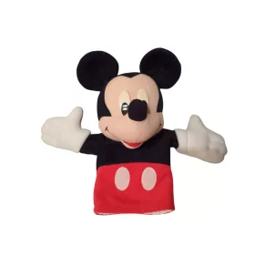   Disney Mickey/Miki egér plüss kézibáb, 26 cm - jó állapotú (B7)