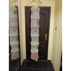   Hálós játéktartó tároló – használt, jó állapotban (G3) 