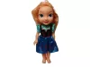 Anna animátor baba (Disney Frozen), 35 cm – használtabb, haja erősen gubancos (A1)