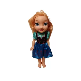   Anna animátor baba (Disney Frozen), 35 cm – használtabb, haja erősen gubancos (A1)