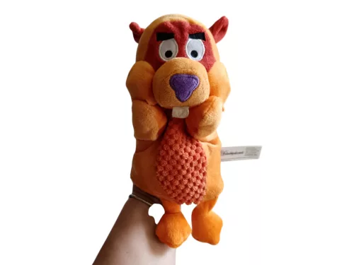Fabeltjeskrant  hód báb plüssfigura 24 cm - jó állapotú (D2)