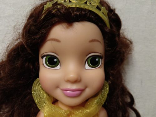 Disney Belle Animator baba – használt, újszerű állapotban, 36 cm (G3)