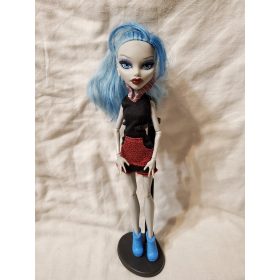   Monster High Ghoulia Yelps baba – használt, újszerű állapotú (30 cm) (b6)