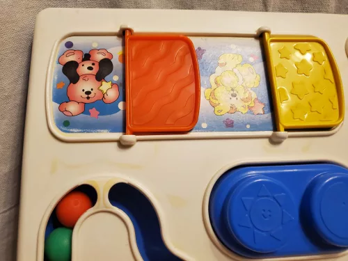 Használt Ficher Price matató tábla (A6)