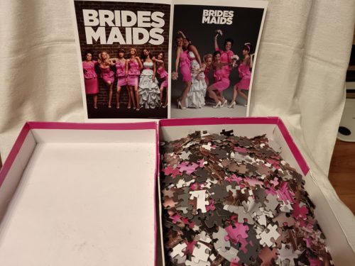 Bridesmaids kétoldalas puzzle – használt, hiánytalan 1000 darabos kirakó (C6)