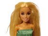 Zöld ruhás Barbie baba, 30 cm – hiányos, jó állapotú (D2)