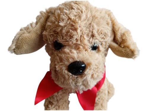 Kutya plüssfigura – 23 cm, újszerű (D1)