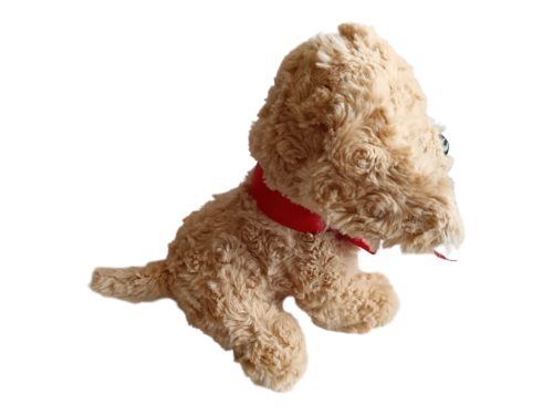 Kutya plüssfigura – 23 cm, újszerű (D1)