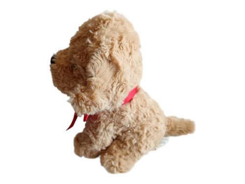 Kutya plüssfigura – 23 cm, újszerű (D1)